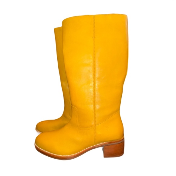 ✨ NEW Frye Camryn Banana Leather Boots — Size 8 and 9.5 and 10 available ✨ - Picture 3 of 9